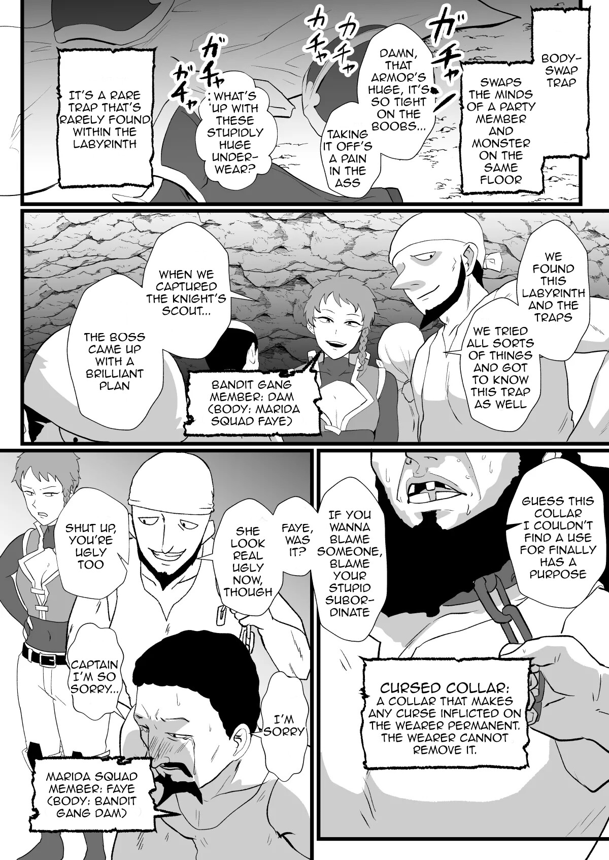 Hentai Manga Comic-The Trap of Body Swap ~The Knight Captain Marida's Conquest~-Read-7